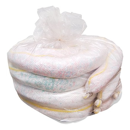 Bsc Preferred Oil Only Sorbent Booms - 5'' x 10', 4PK BUY00039106